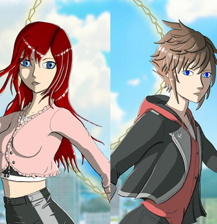 KH4 Kairi x Sora KH4 Kairi x Sora