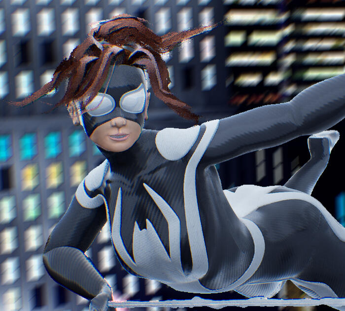 Spider-Girl Unreal 5 Render